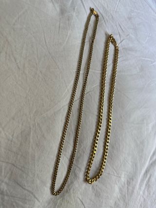 Cadenas de oro 18 kilates 