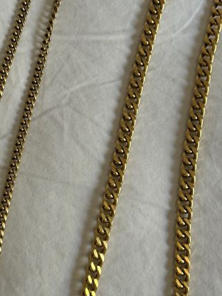 Cadenas de oro 18 kilates 