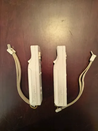 Mandos+Nunchuk Wii Nintendo (2 unidades)