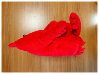 Peluche rosso Rabbia Anna Llenas