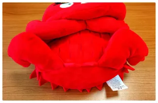 Peluche rosso Rabbia Anna Llenas