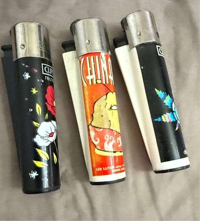 Lote 3 mecheros Clipper