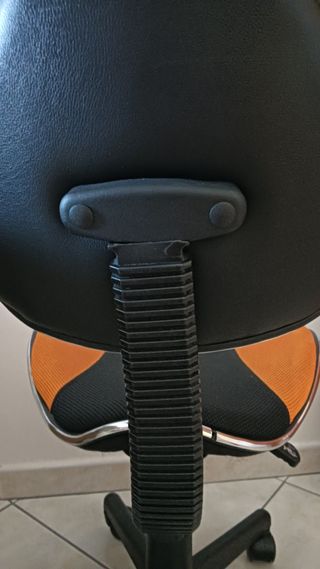 Sedia Ergonomica CLP Nero/Arancio