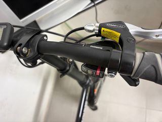 Bicicleta Eléctrica Plegable Negra