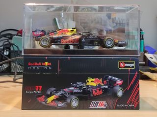 Coche Red Bull RB16b Sergio Pérez Bburago