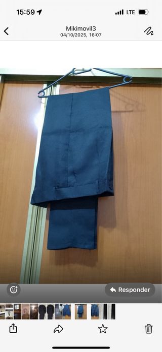 Traje negro