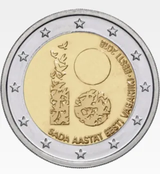 Moneda 2 euros Estonia 2018 SC