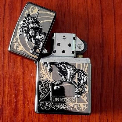 Encendedor Zippo Unicornio Nuevo
