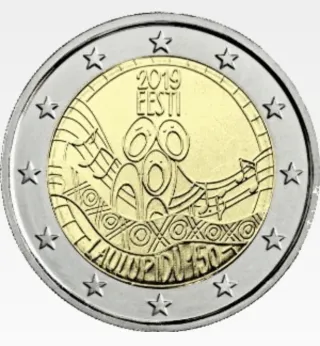 Moneda 2 Euro Estonia 2019 SC