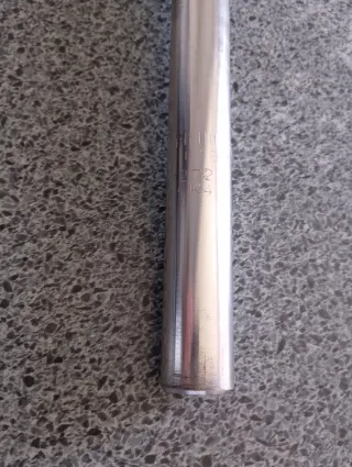 Tija aluminio bicicleta MTB de 27.2