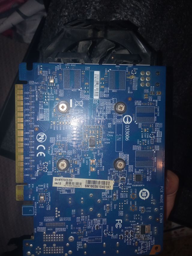 Gigabyte GTX 750 Ti Tarjeta Gráfica