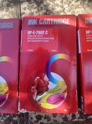 4 Cartuchos Tinta Epson RP-E7900 Series