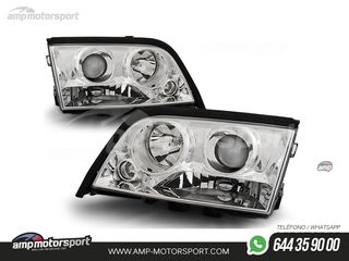 FAROS DELANTEROS LUPA PARA MERCEDES CLASE C W202