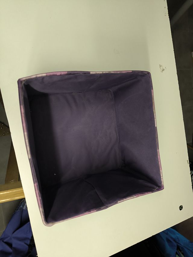 Cajas de almacenamiento de tela (2 unidades)