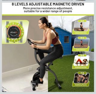 Bicicleta Estática Plegable Ativafit