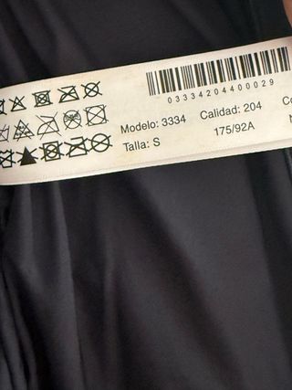 Chaqueta de piel azul Massimo Dutti