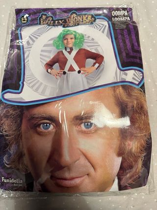 Disfraz Oompa Loompa niño Talla 6-7