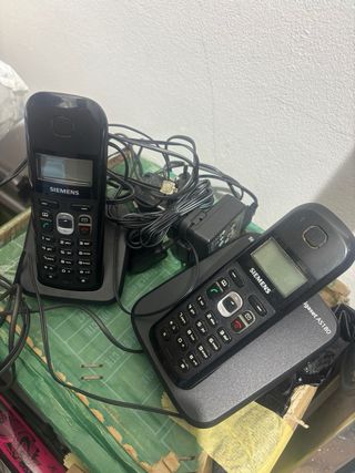 Teléfono Inalámbrico Siemens AS180 Negro