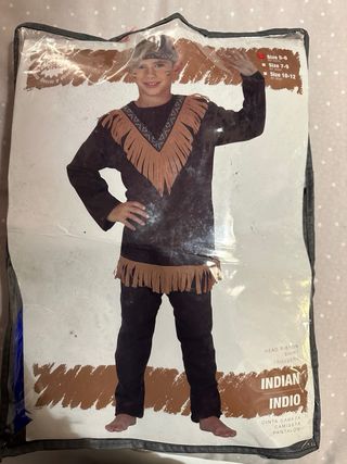 Disfraz Indio Talla 5-6