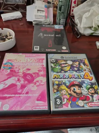 Resident Evil 4, Mario Kart Double Dash, Mario Par