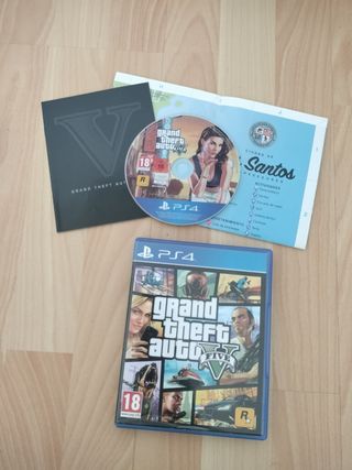 Grand theft auto five ps4 