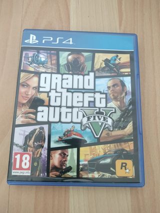 Grand theft auto five ps4 