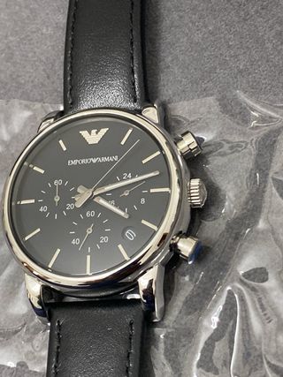 Orologio Emporio Armani AR1733 Nero/Argento