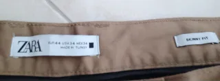 Pantalón ZARA hombre beige