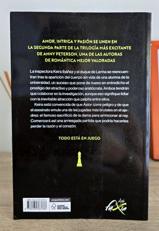 Dama negra de Anny Peterson (Trilogía Kaissa 2)