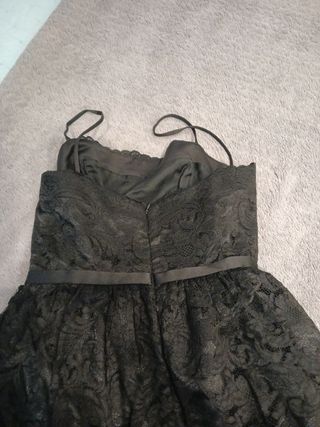 Vestido Adolfo Dominguez Negro Talla 38
