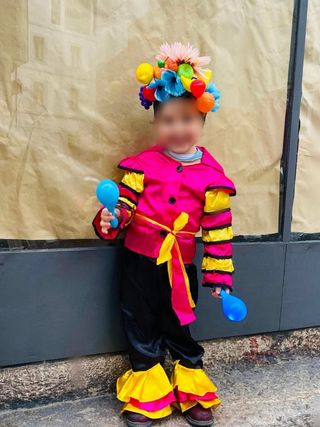 Disfraz brasileño talla 4-5