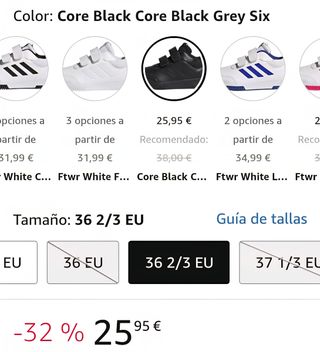 Zapatillas Adidas Tensaur Hook and Loop Unisex Niñ