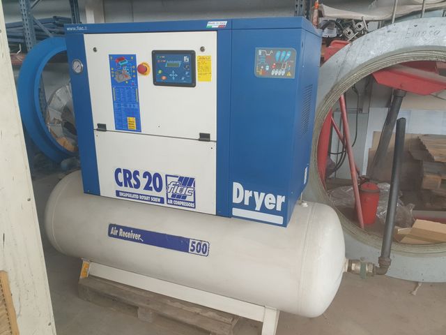 Compresor de aire con panel de control