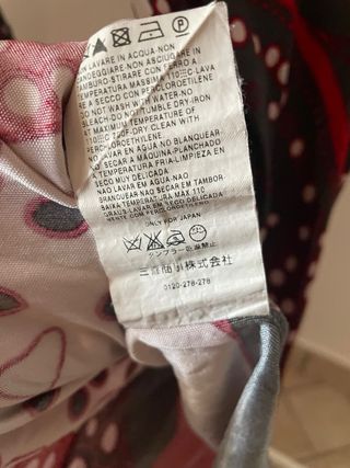 Abito Marella donna fantasia grigio rosso