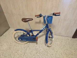 Bicicleta Btwin Retro 16' Azul