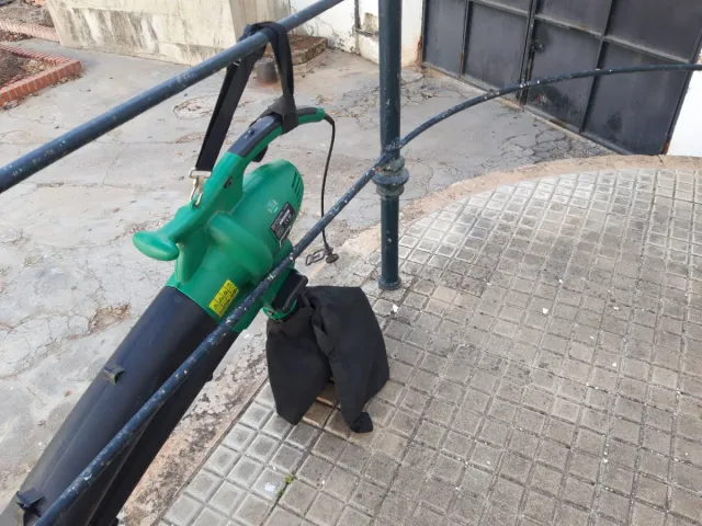 Soplador y aspirador de hojas eléctrico TOP CRAFT