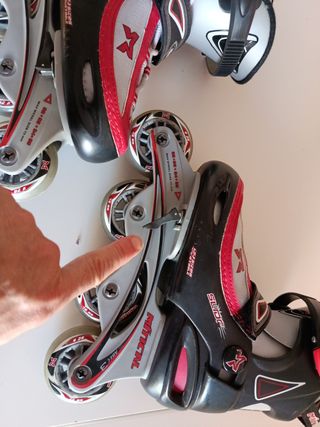 Patines en Línea Ajustables Talla 32-35