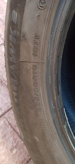 2 Ruedas Firestone 235/60R18