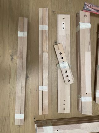 Cavalletto IKEA MITTBACK legno