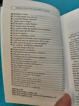 Libro Ajedrez Exitos y Fracasos Sobre El Tablero.
