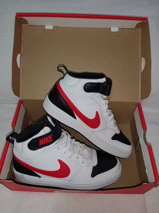 Deportivas Nike Mujer Talla 39 Blancas/Negras/Roja