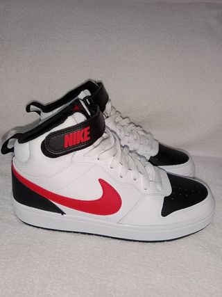 Deportivas Nike Mujer Talla 39 Blancas/Negras/Roja