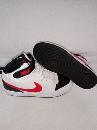 Deportivas Nike Mujer Talla 39 Blancas/Negras/Roja