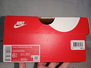 Deportivas Nike Mujer Talla 39 Blancas/Negras/Roja