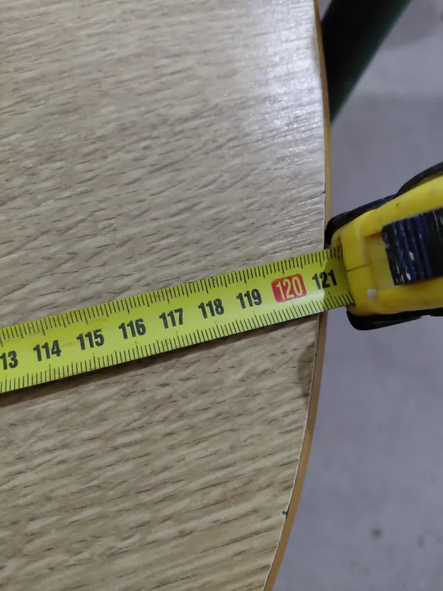 Mesa extensible de madera