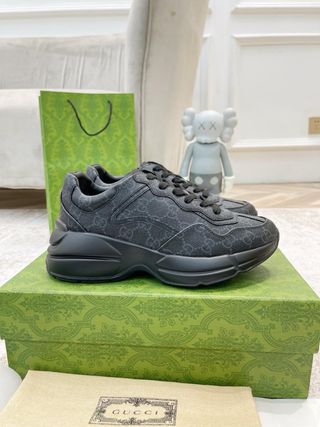 Zapatillas Gucci Rhyton Negras Talla X