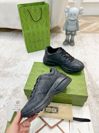 Zapatillas Gucci Rhyton Negras Talla X