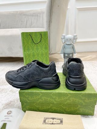 Zapatillas Gucci Rhyton Negras Talla X