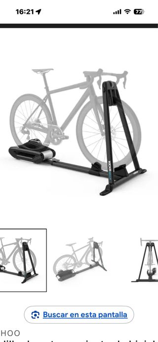 Rodillo Entrenamiento Bicicleta Wahoo KICKR
