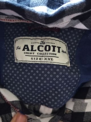 Camicia a quadri Alcott XXL